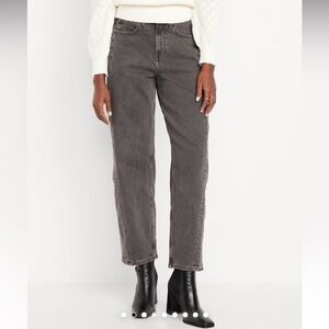 Old Navy High-Waisted Barrel Ankle Jeans